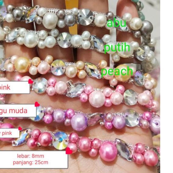 ☂ Payet mutiara rangkai 8mm ♪