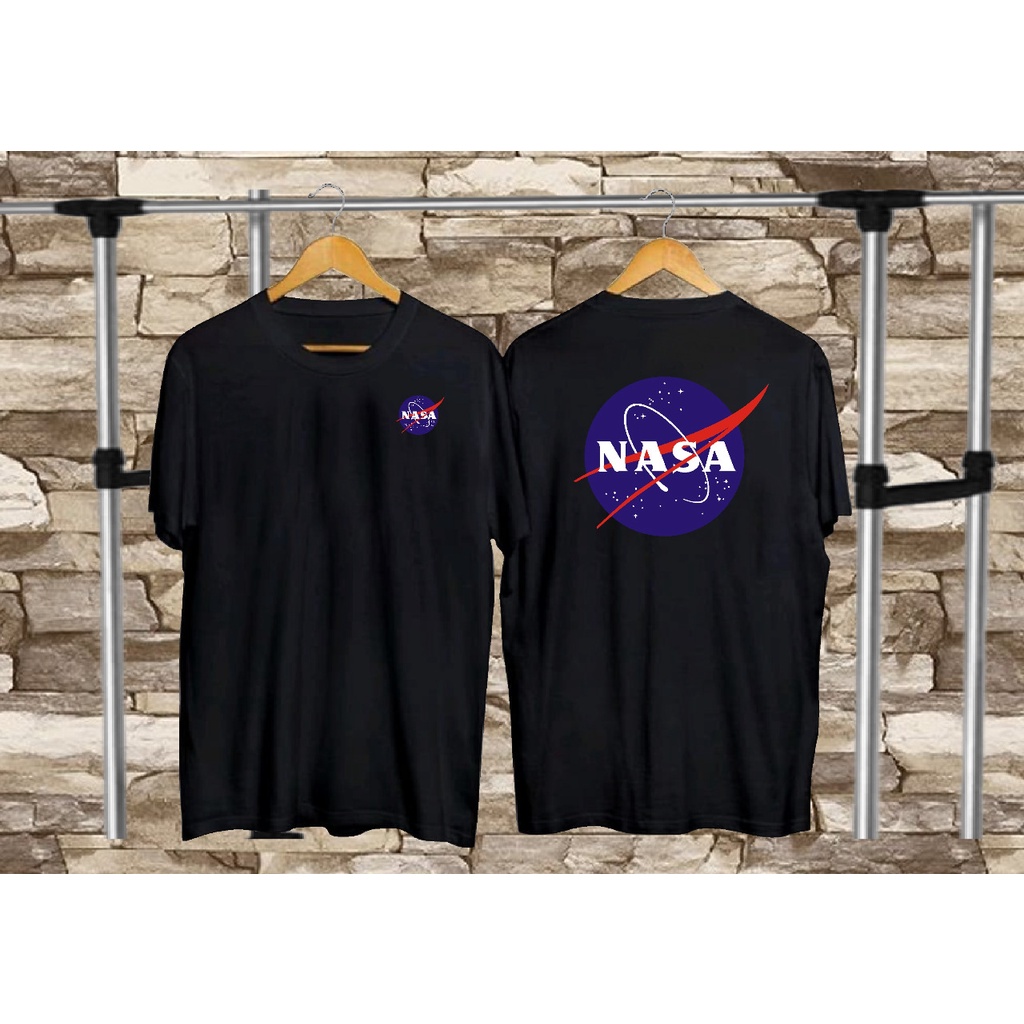 RENGOKU CLOTHES- BAJU KAOS NASA HERON PRESTON NASA LOGO / KAOS NASA H&M /KAOS NASA US  ORIGINAL / KA