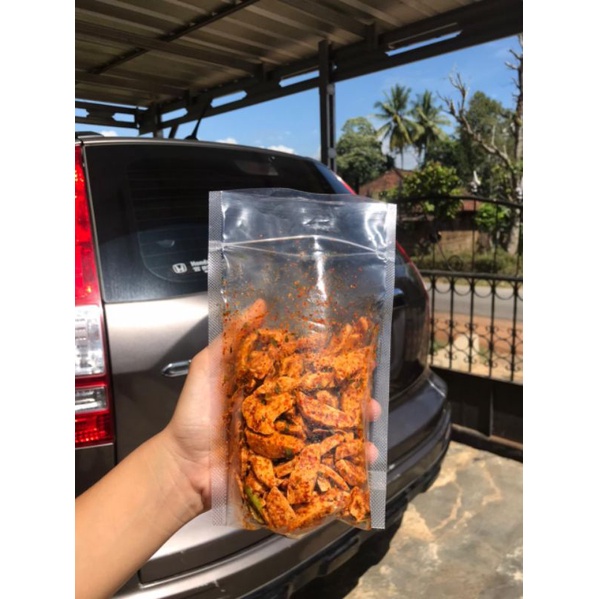 

basreng pedas renyah kriuk extra daun jeruk