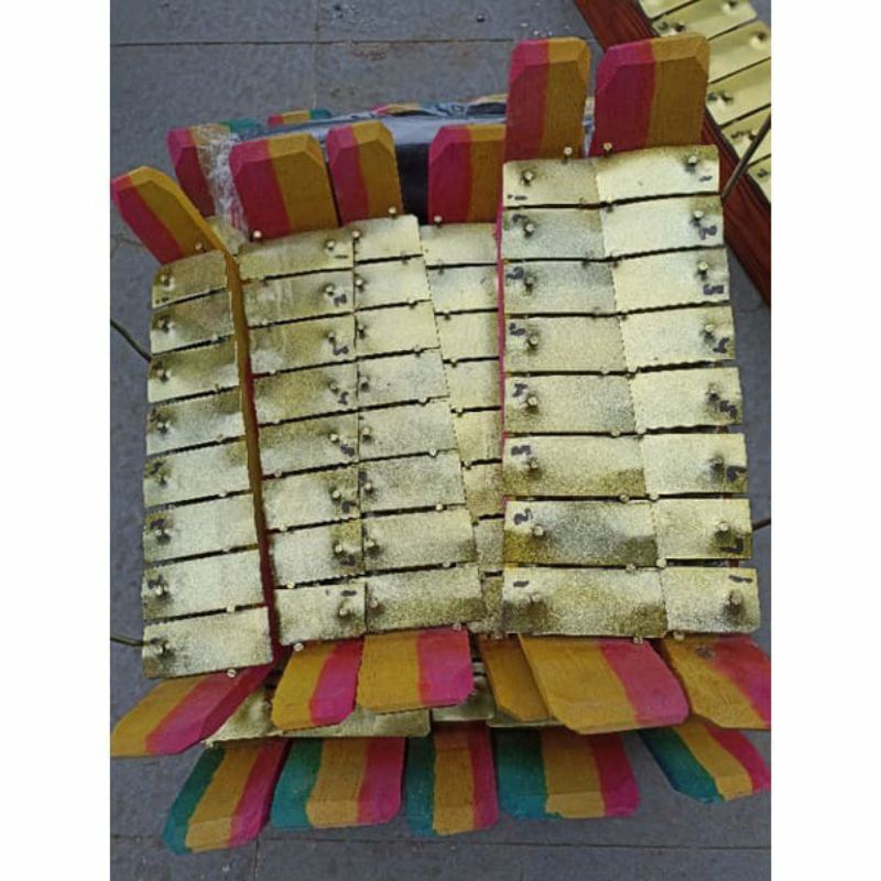 gamelan saron/ mainan musik edukasi anak (ukuran besar)