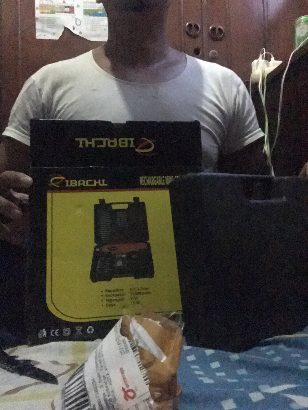 Mini Rotary Die Grinder Tuner Gerinda Bor Tangan Tunner Fisch Komplit 60pc