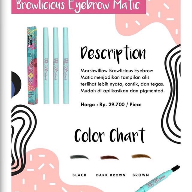 Marshwillow Browlicious Matic Eyebrow by Natasha Wilona