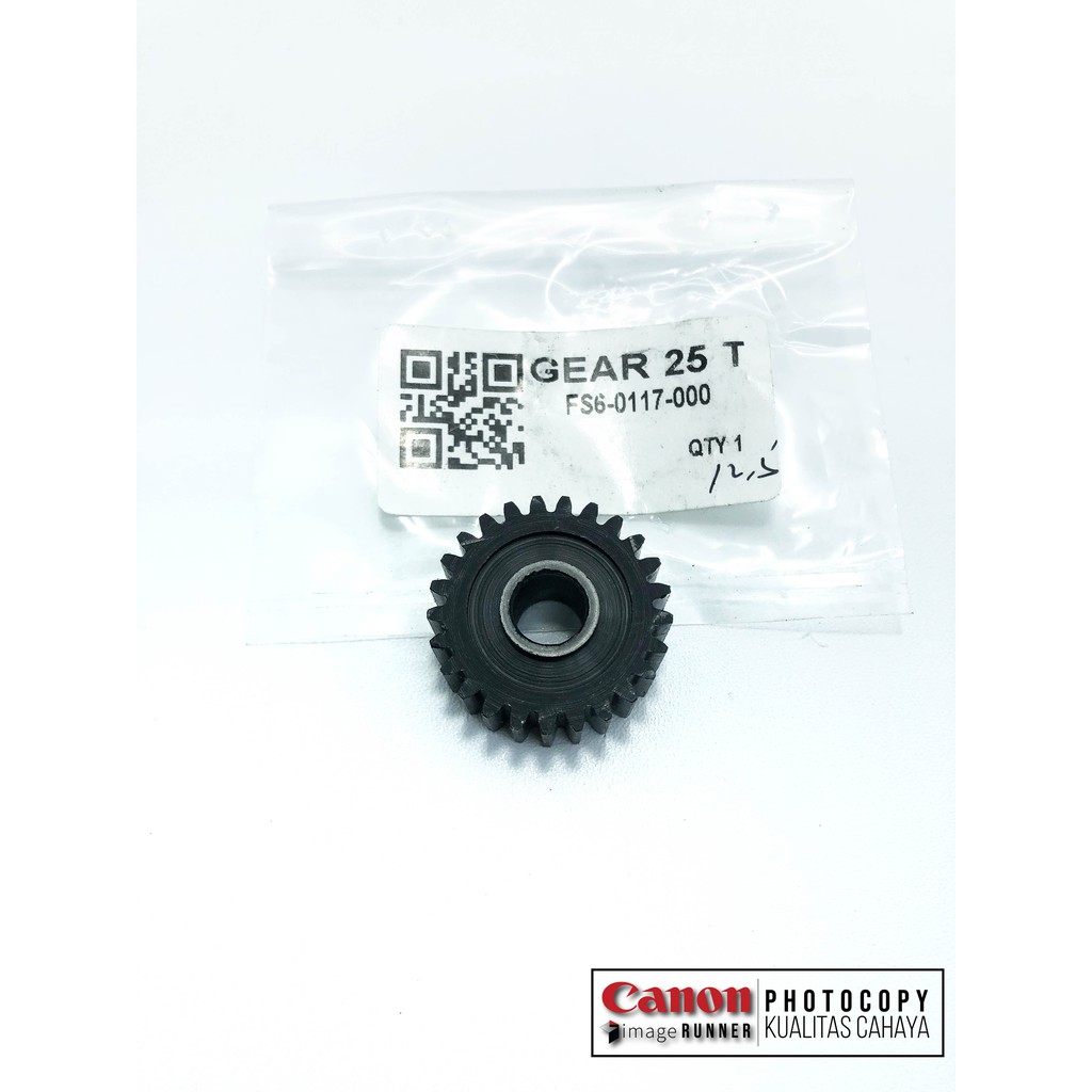 Gear 25T Mesin Fotokopi Canon IR 6000/6570/5075 FS6-0117-000 Lokal