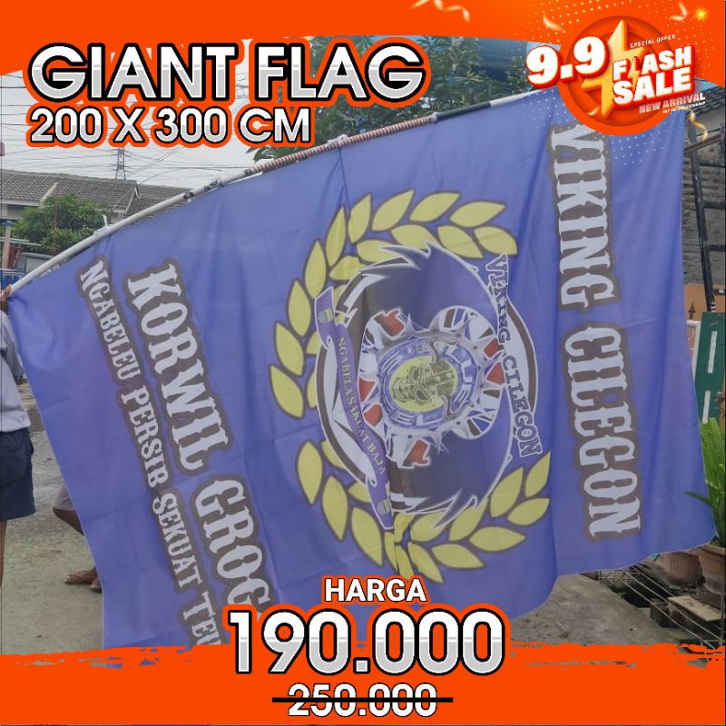 Bendera besar atau Giant Flag