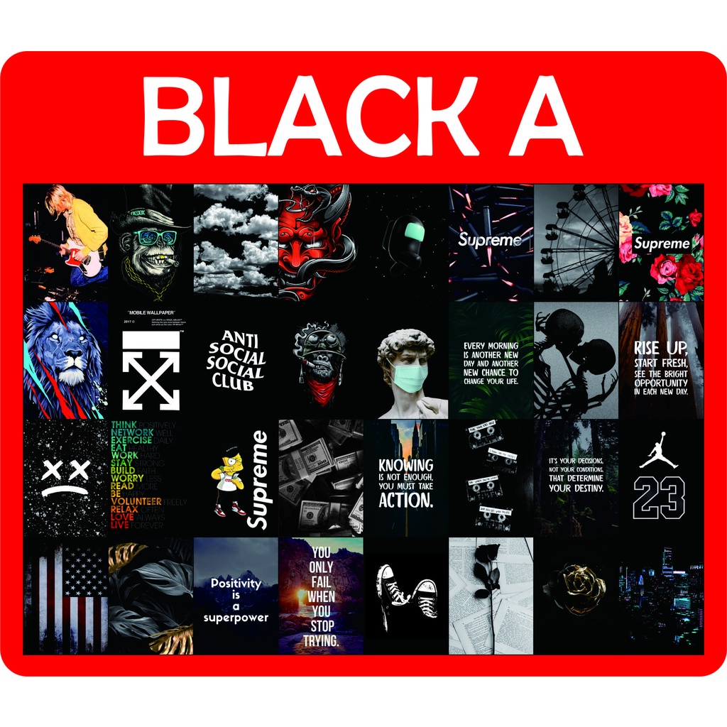 Poster Aesthetic, Poster Dinding Kamar Aesthetic, Dekorasi Kamar,  32 Poster