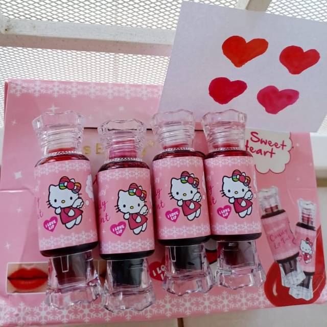 [ ECER ]LIPTINT  WATERCANDY HELLOKITTY