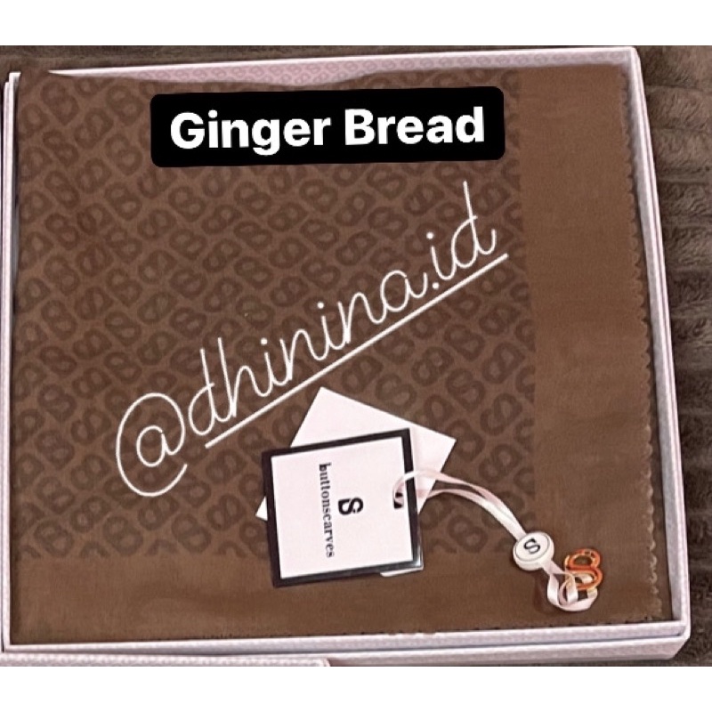 Buttonscarves Tapis Voal Ginger Bread