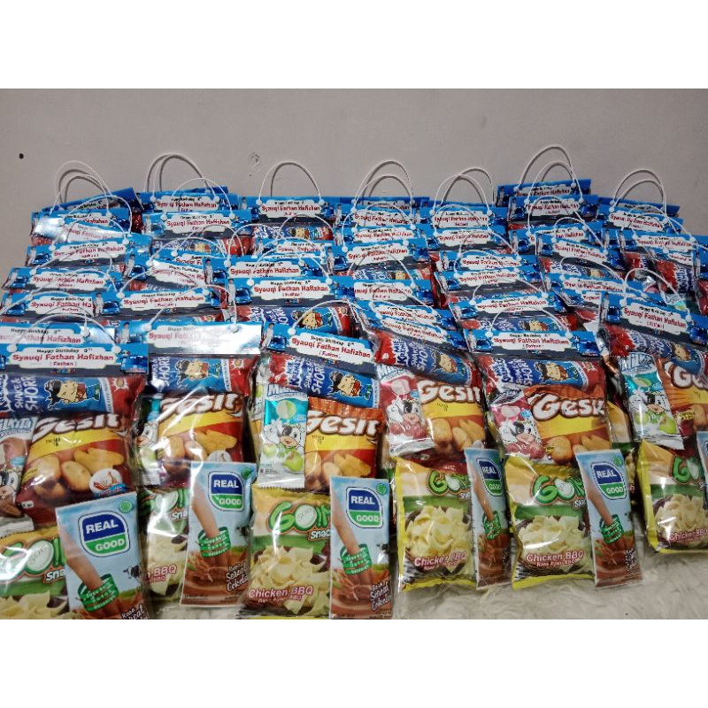 

Paket snack ultah, khitan, dll murah berkualitas