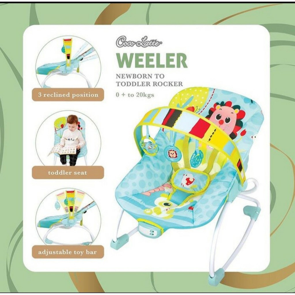 Bouncer Cocolatte Weeler Newborn to Toddler Rocker