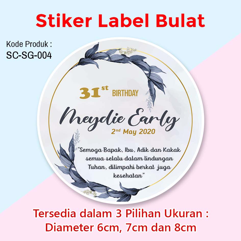

STIKER LABEL SEGALA ACARA STICKER TUMPENG MINI SOUVENIR DEDAUNAN UNGU