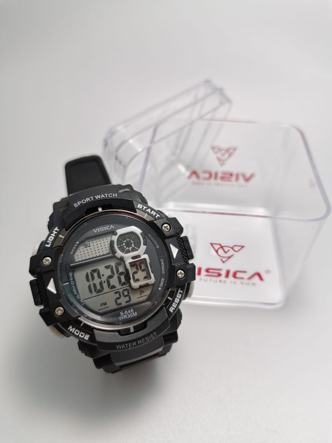 Jam Tangan VISICA kode 646 Tali Rubber Pria dan Wanita