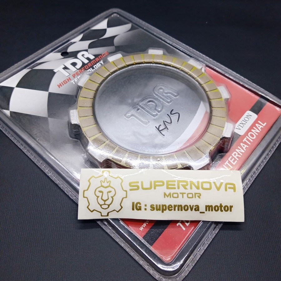 PLAT KOPLING KAMPAS KOPLING SET TDR RACING VIXION