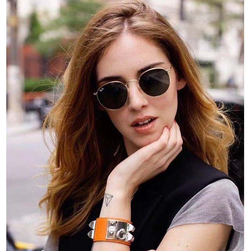 rowling(14-1)Kacamata Hitam  sunglasses dengan Frame Lensa Logam Unisex Kacamata Fashion