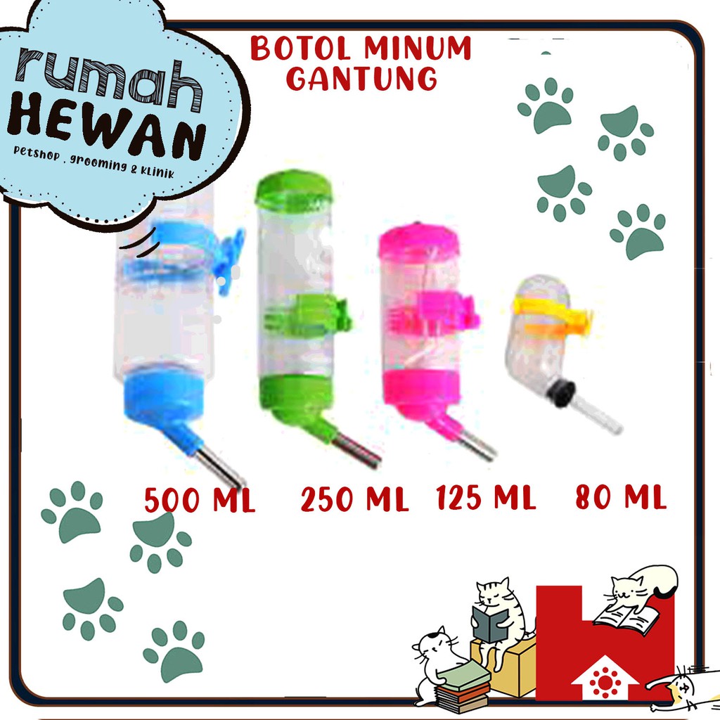 Botol Minum Gantung 250ml - Drinking Water 250 ml