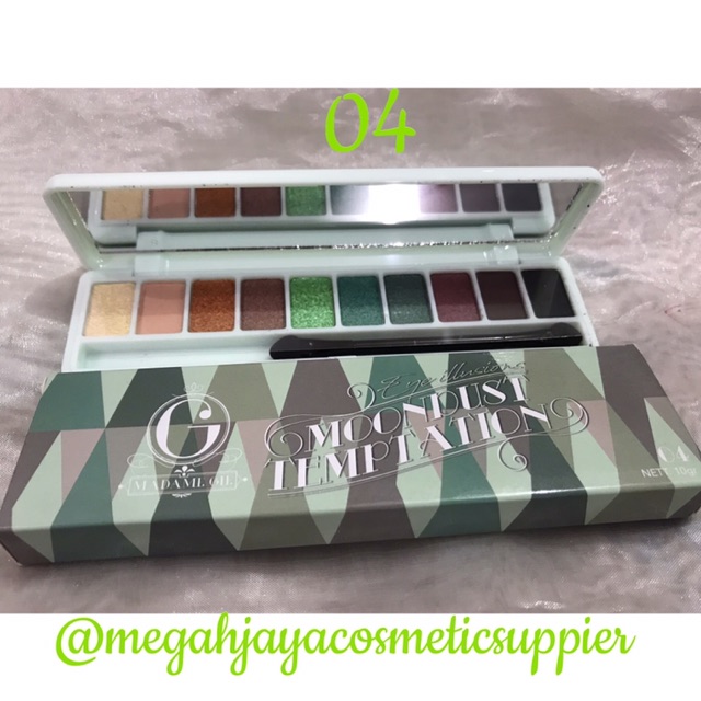 MADAME GIE EYE SHADOW 10 WARNA 15 Gr @MJ