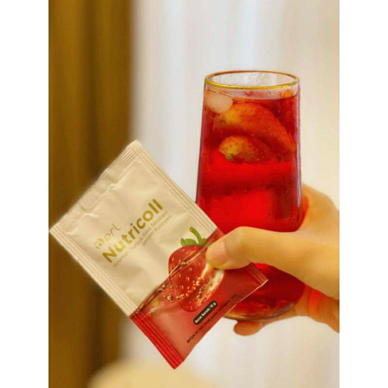 

Minuman Collagen Drink Nutricoll Sachet Rasa Strawberrt