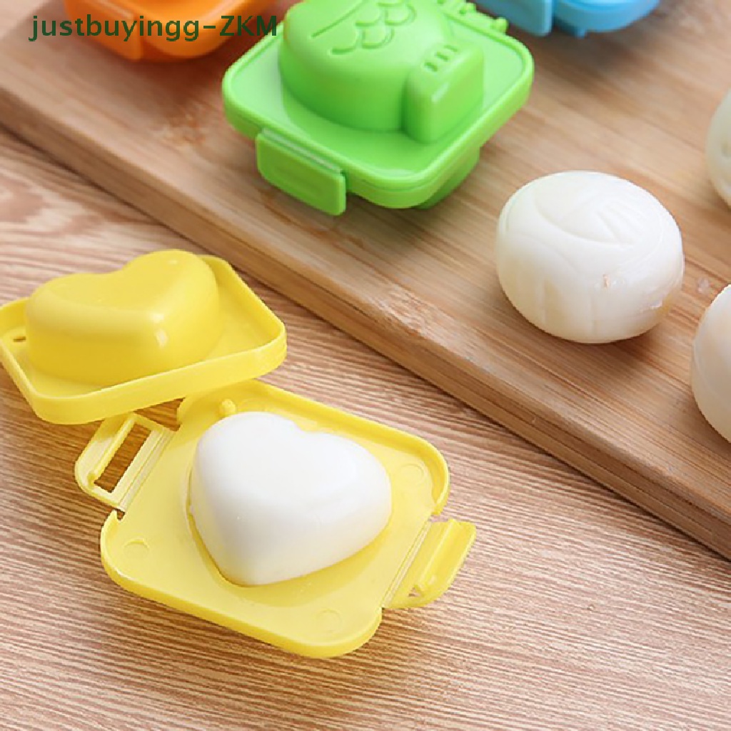 2 Pcs Cetakan Pembuat Telur Rebus Bentuk Kartun 3D Untuk Bento