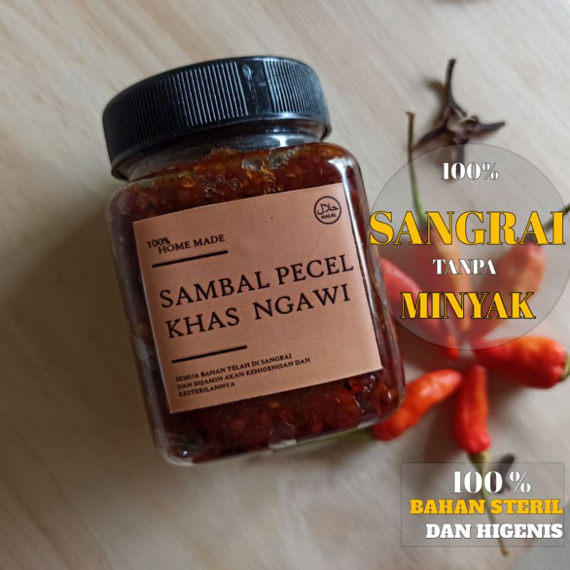 

BEST SELLER Sambel Pecel Ngawi Madiun Bumbu Kacang Sambal Kacang Instan Bumbu Pecel Instan maknyus