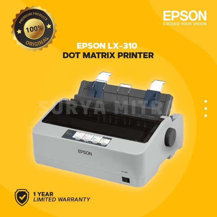 Jual Printer Epson Lx310 Lx 310 Dot Matrix Shopee Indonesia 0365
