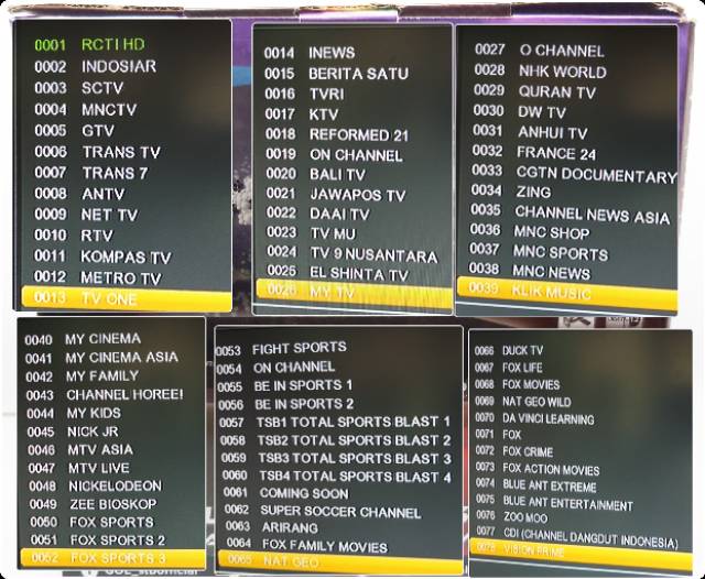 Antena parabola mmp 80cm untuk 2TV Receiver K vision bromo hd open mnc group