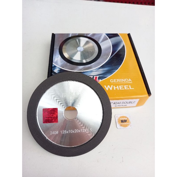Bull batu asah 5 in 2S diamon asah diamond wheel