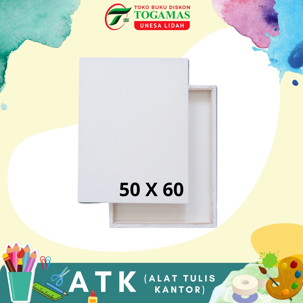 

KANVAS LUKIS 50X60 POLOS ATA