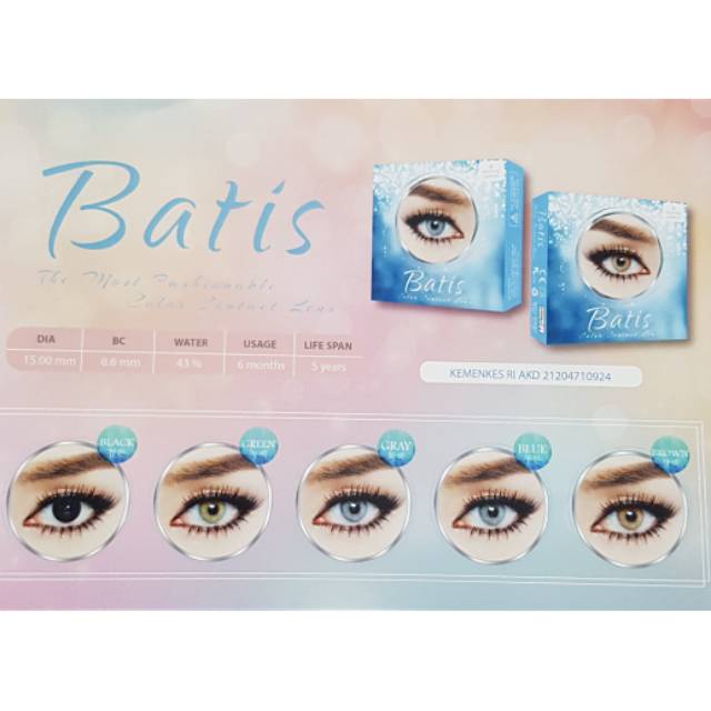 Softlens BATIS color contact lens