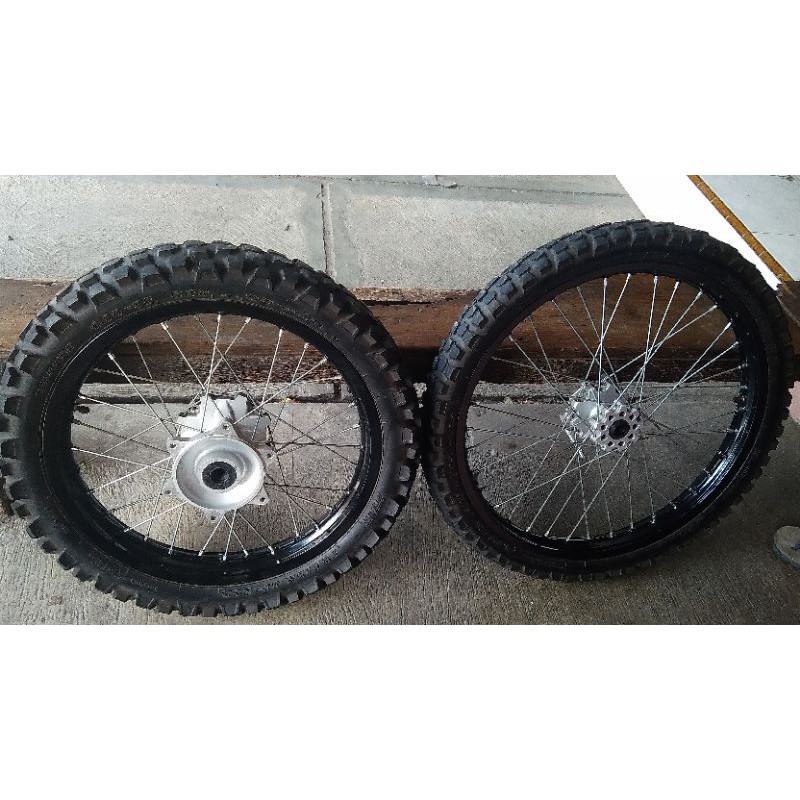 RODA SET ORIGINAL HONDA CRF 150L WELSET UKURAN RING 21&18