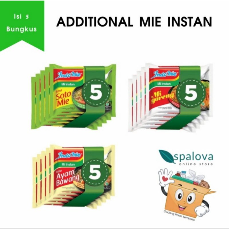 Mie Instan Indomie isi 5 pcs