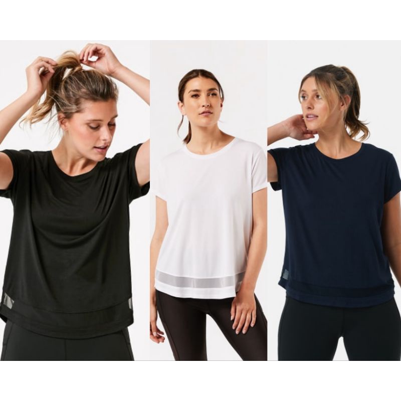 Anko Active Womens Short Sleeve Mesh Tee