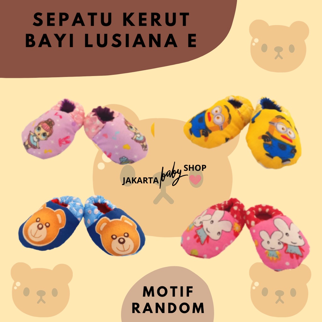 SEPATU BAYI KERUT LUSIANA E