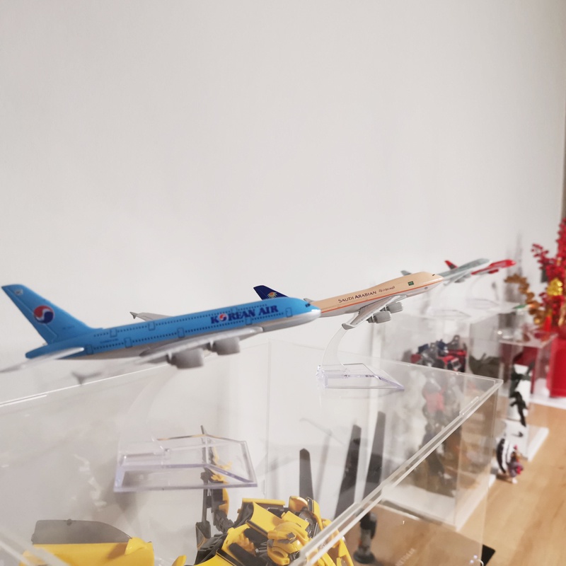 Miniatur Diecast Pesawat Airbus A320 / A380 Boeing 737 / 747 Bahan Metal