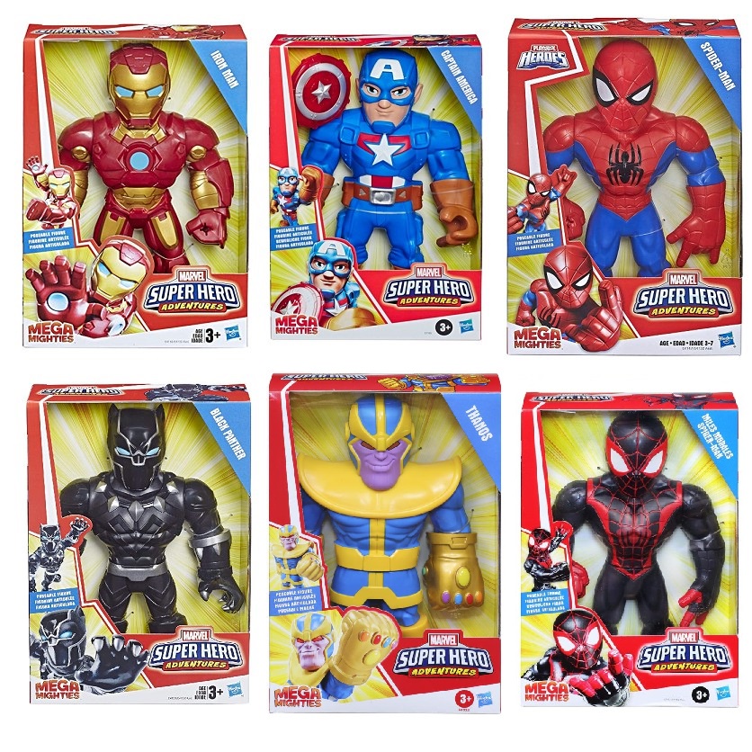 Jual Playskool Heroes Marvel Super Hero Adventures Mega Mighties Iron ...