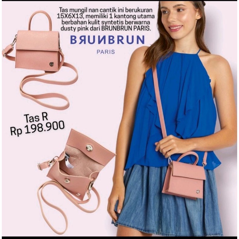 tas kynda dusty pink sophie paris promo