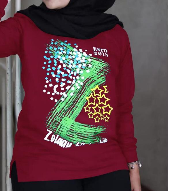 ➾ BISA ✓ BLOUSE GRAVIT JUMBO / KAOS ATASAN ZOLAQU / ATASAN MUSLIM LENGAN PANJANG / ATASAN WANITA JU