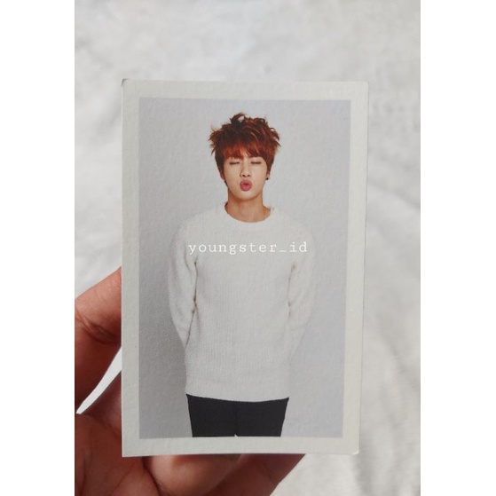 Photocard BTS 2nd Army Kit Jin