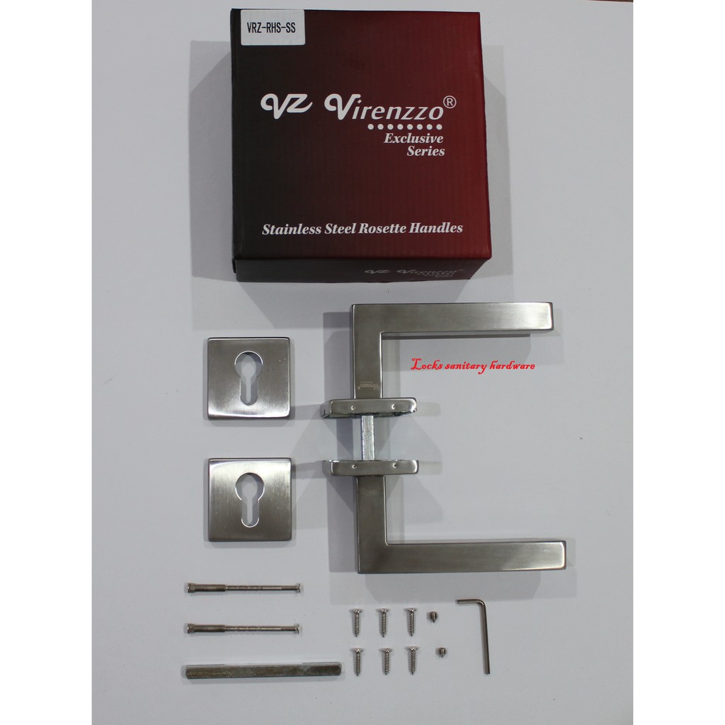 GAGANG ROSET/ROSETTE HANDLE STAINLESS MEREK VIRENZZO TIPE RHS-SS