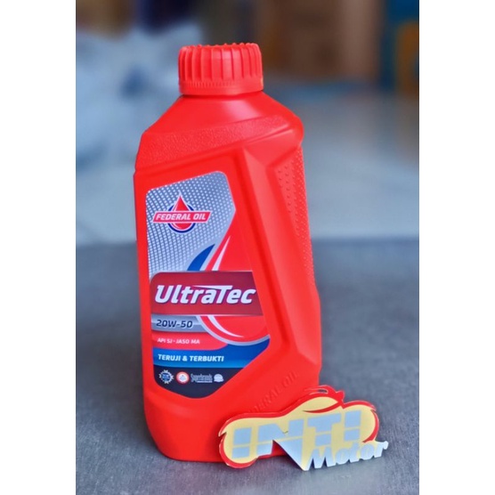Oli federal supreme Ultratec 800 ml FEDERAL OIL 0.8 LITER 800ML ULTRATEK BEBEK ORIGINAL ASLI ORI