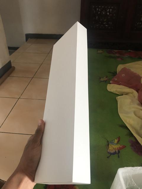 Set Rak Dinding Minimalis 3 Pcs Ukuran 40 & 40 & 40 Cm Rak Ambalan Dinding Tempel Ambalan Gantung