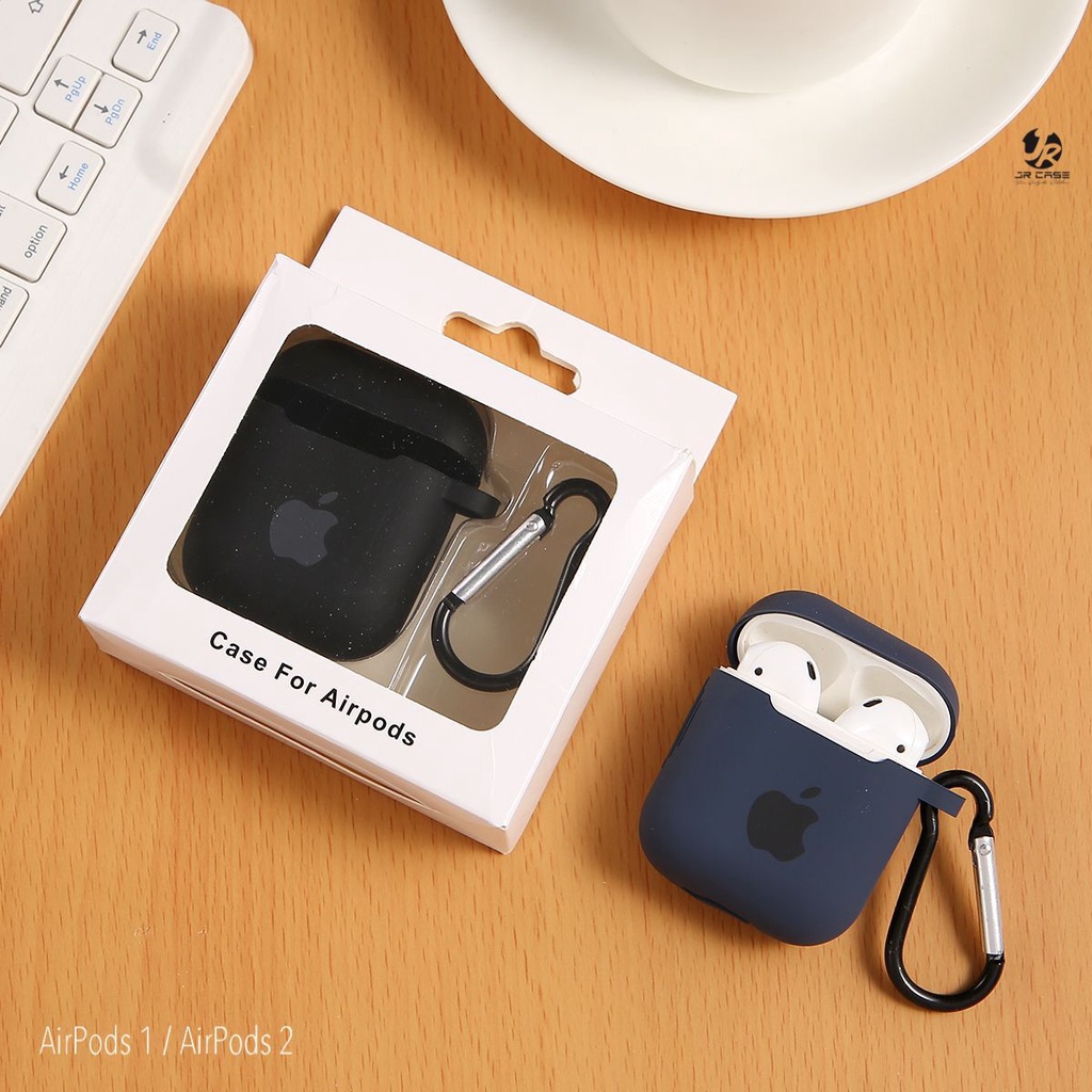 Silicone CASE APPLE AIRPODS GEN 3 Gen 2 Gen 1 Airpods Pro 1 2 2022 LOGO APPLE Softcase Pouch + Kaitan Cantolan AirPods 1 2 Earpods Inpods Headset Bluetooth Tws