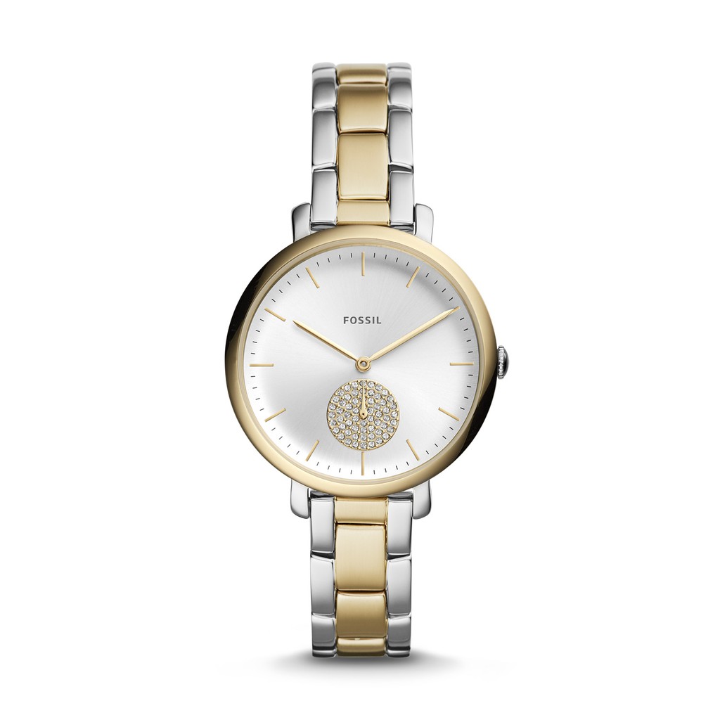 Fossil Jacqueline Three-Hand Two-Tone Stainless Steel Watch [ES4439]