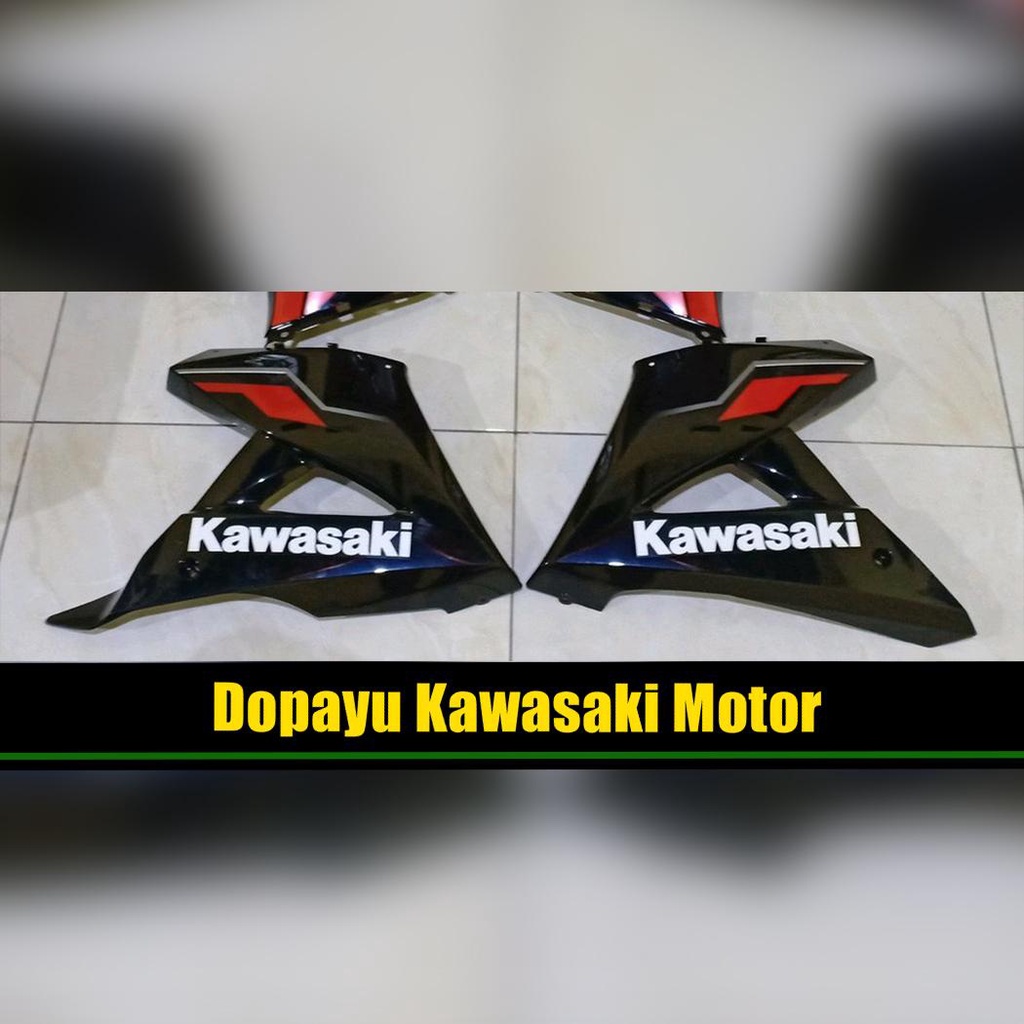 Fairing Bawah Ninja Rr New SE Orange Striping 2015 / Sayap Bawah Ninja Rr New SE Orange Original Kaw