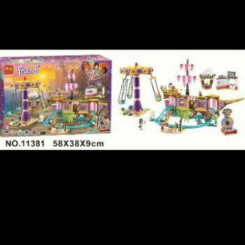 Brick Bela Lari 11381 Amusement Pier Roller Coaster 1266pcs