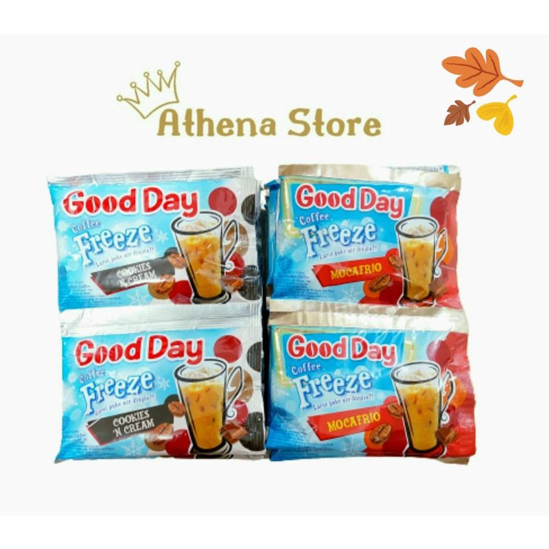 

[AS] Good Day Freeze Mocafrio dan Cookies n Cream Renceng (10Sachet @30gr) | Kopi Good Day Freeze