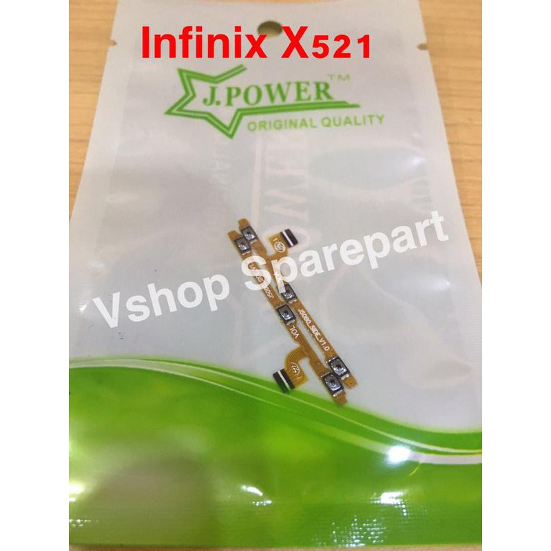 Flexi Flexibel Flexible Power On Off Volume Infinix X521