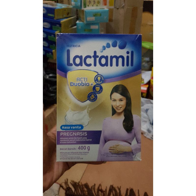

Lactamil Pregnasis Acti DuoBio+ Vanila 400 Gr Box/Lactamil