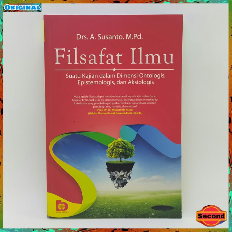 Jual Buku Filsafat Ilmu Original By Drs A Susanto Dari Bumi Aksara Shopee Indonesia