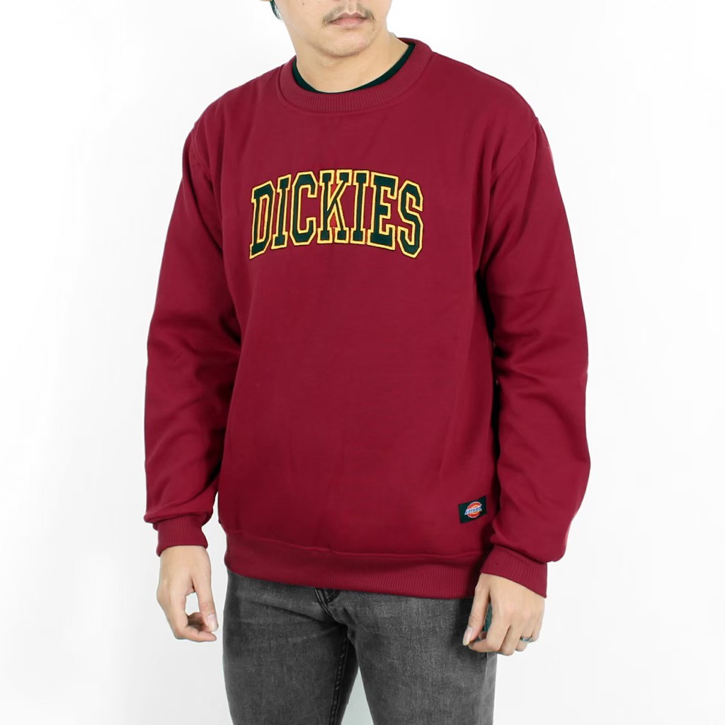 Dickies 1992 Sweater Crewneck Putih Aesthetic Bordir Murah | Sweater Crewneck Pria Dickies | Sweatshirt Dickes | Hoodie Dickies