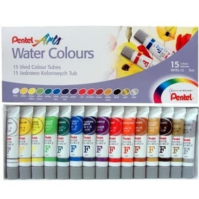 

Cat Air Pentel 15 Warna Water Colours