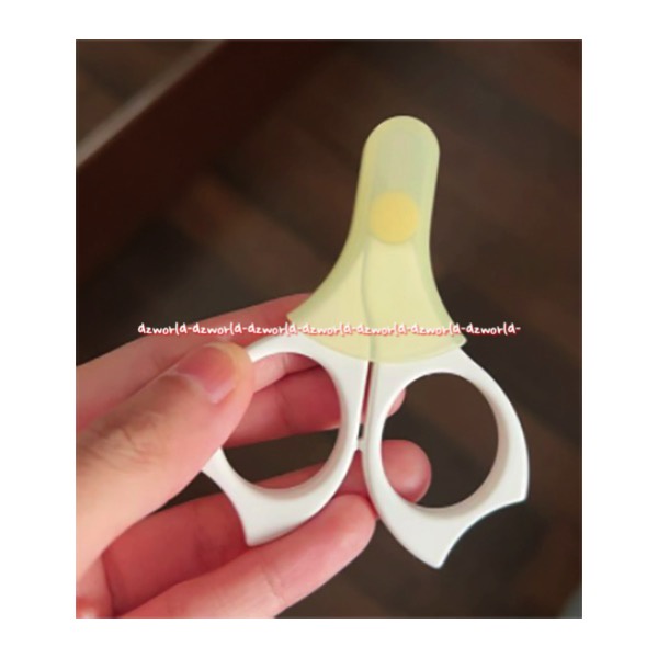 Pigeon Safety Nail Scissors 3+ Months Gunting Untuk Kuku Bayi Anak Soft Nails Kuku Lunak Pigen Gunting Kuku Dengan Penutup